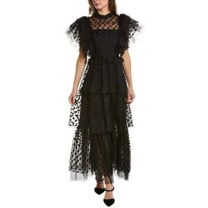 Hunter Bell Annabel Dress, Black, Size 2